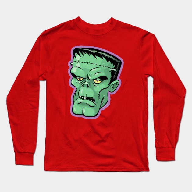 Frankie Long Sleeve T-Shirt by nearmintpress